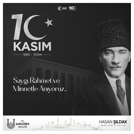 Vali Hasan Şıldak'ın 10 Kasım Mesajı